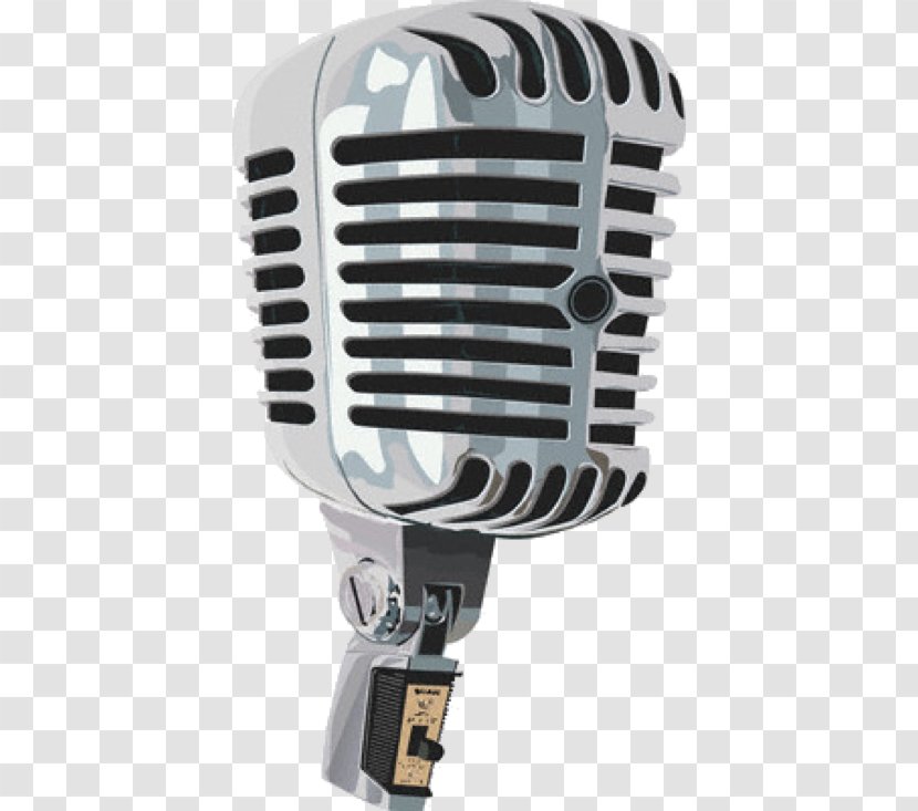 Wireless Microphone Image Vector Graphics - Recording Studio Transparent PNG