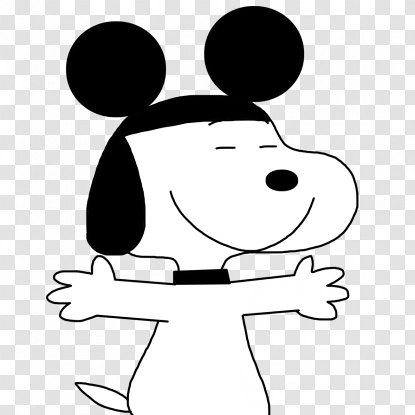 Snoopy Mickey Mouse Minnie Oswald The Lucky Rabbit - Cartoon - Ears Transparent PNG