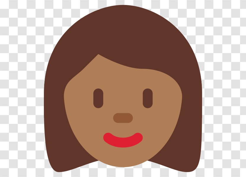 Emojipedia Dark Skin Human Color Light - Cheek - Emoji Transparent PNG