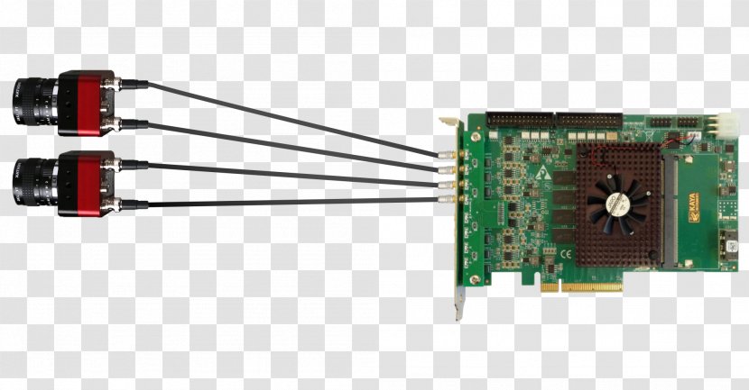 CoaXPress Frame Grabber Gigabit Camera Link PCI Express - Electronic Component - Komodo Transparent PNG