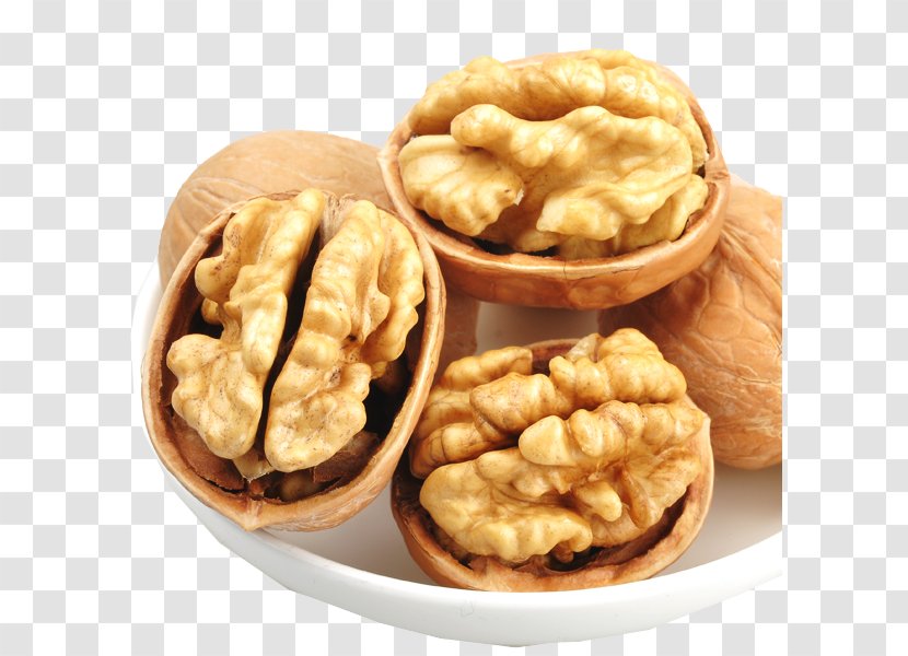 Juglans Walnut Food Jujube Pecan - Ingredient - Amount Bowl Transparent PNG