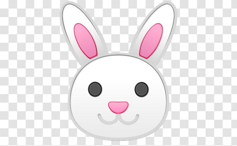 Easter Bunny Background - Head - Animation Ear Transparent PNG