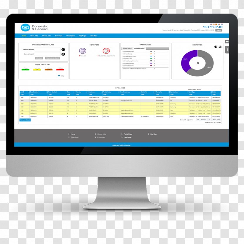Customer Relationship Management Vendor Company - Online Advertising - Book Interface Transparent PNG