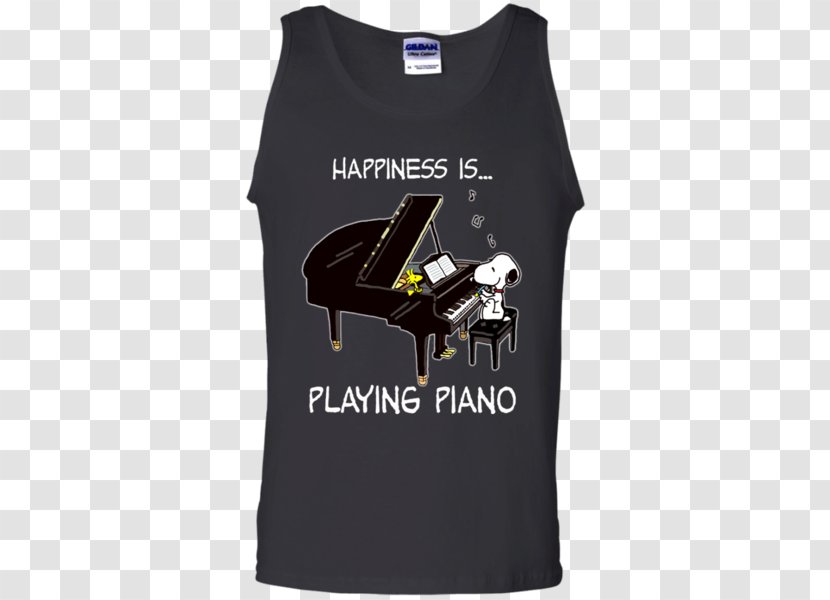 T-shirt Hoodie Top Sleeve - Playing The Piano Transparent PNG
