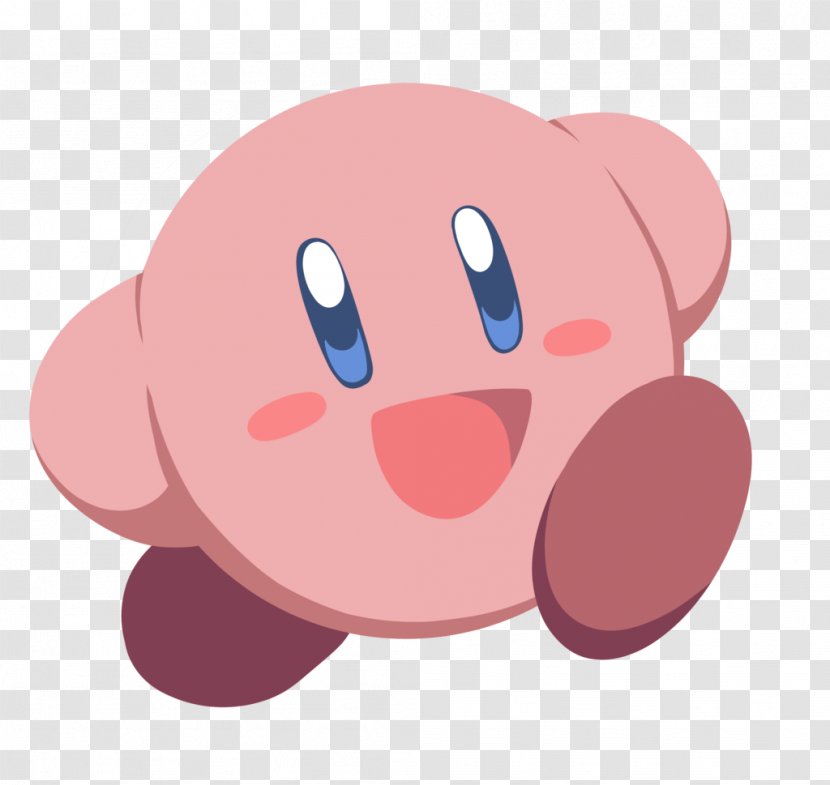 Kirby: Planet Robobot Drawing Video Game - Silhouette - Kirby Transparent PNG