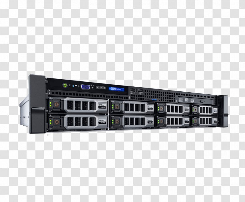 Dell PowerEdge R530 Computer Servers Xeon - Electronic Component Transparent PNG