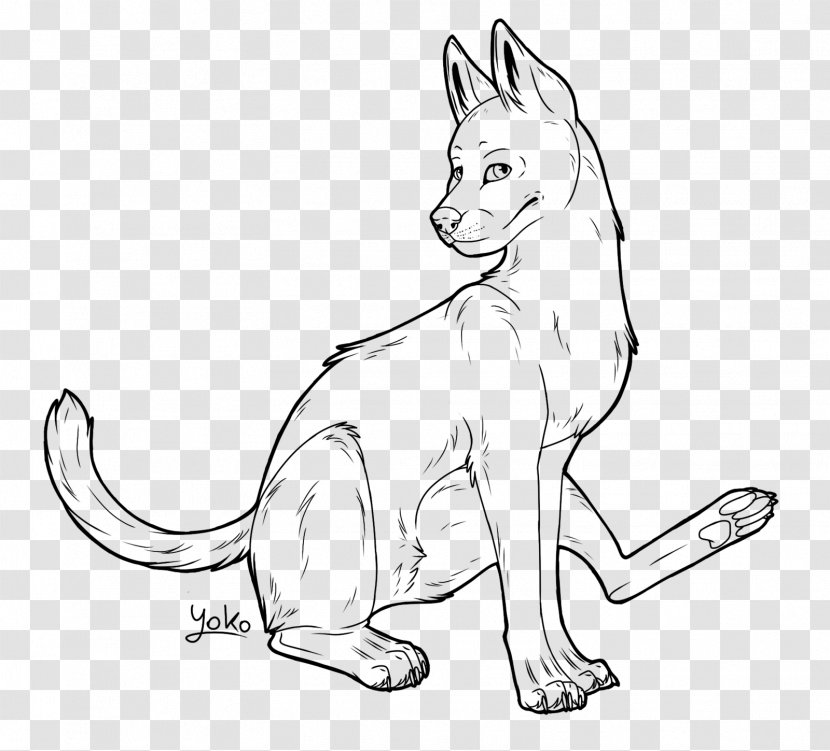 Line Art Dog Breed Drawing - Deviantart Transparent PNG