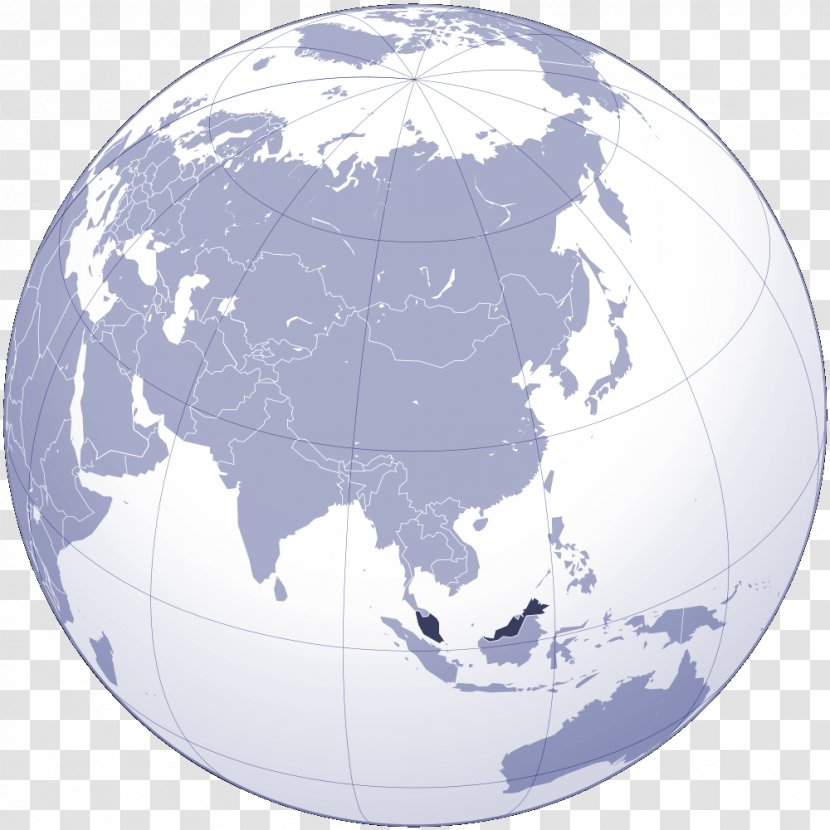 China Globe World Map - Planet Transparent PNG