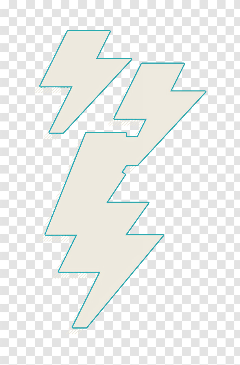 Weather Icon Thunder Icon Transparent PNG