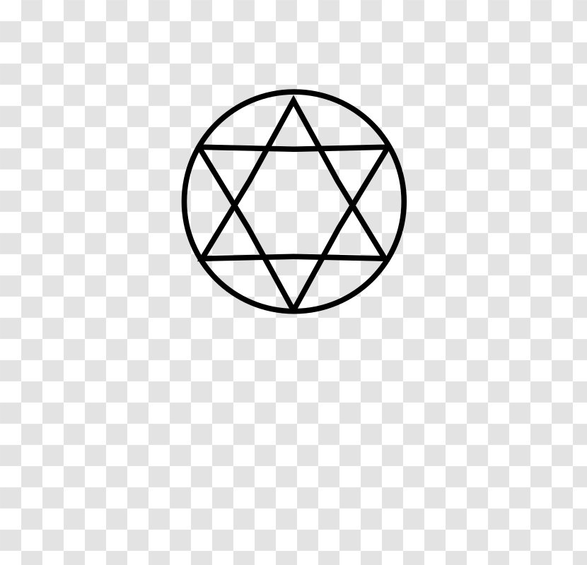 Star Of David Hexagram Symbol Seal Solomon Judaism - Black Transparent PNG