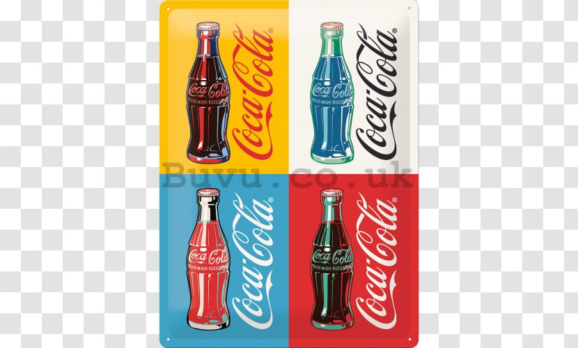 Coca-Cola Fizzy Drinks OK Soda Bottle - Drink - Coca Cola Transparent PNG