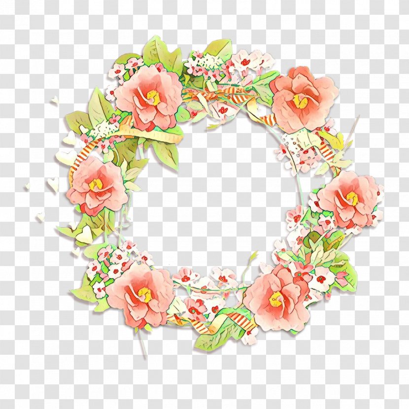 Floral Design Artificial Flower Wreath Cut Flowers - Clothing Accessories - Hair Transparent PNG