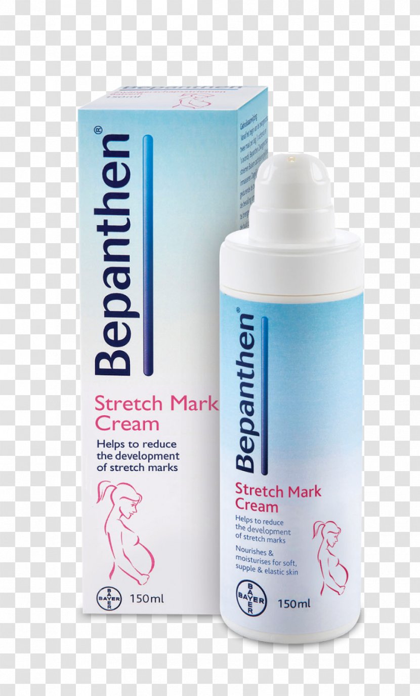 Mustela Stretch Marks Prevention Cream Bepanthen Mark Panthenol - Pregnancy Transparent PNG