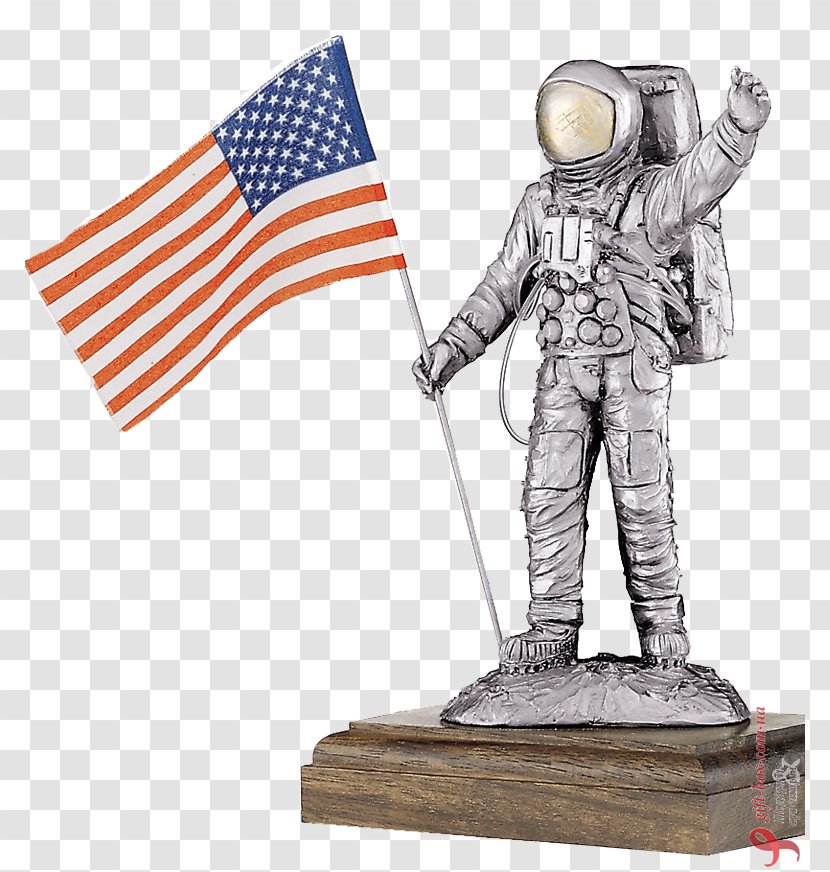 Figurine Statue Les Etains Du Prince Neil Armstrong - One Small Step Transparent PNG