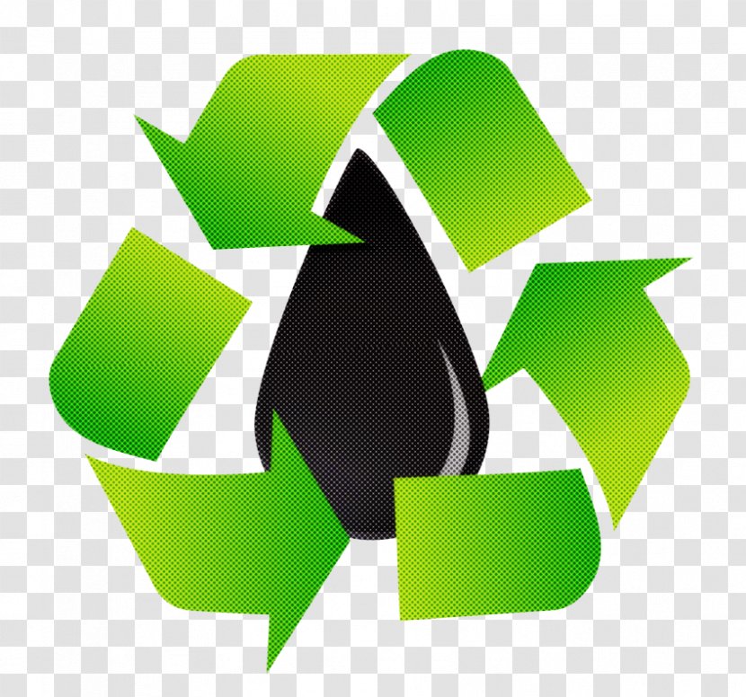 Green Logo Leaf Font Symbol - Recycling Transparent PNG