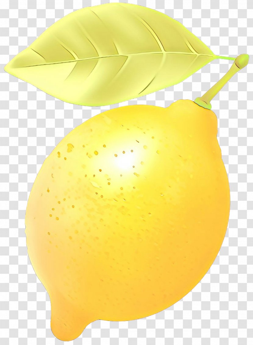 Yellow Fruit Lemon Plant Leaf - Tree - Meyer Pear Transparent PNG