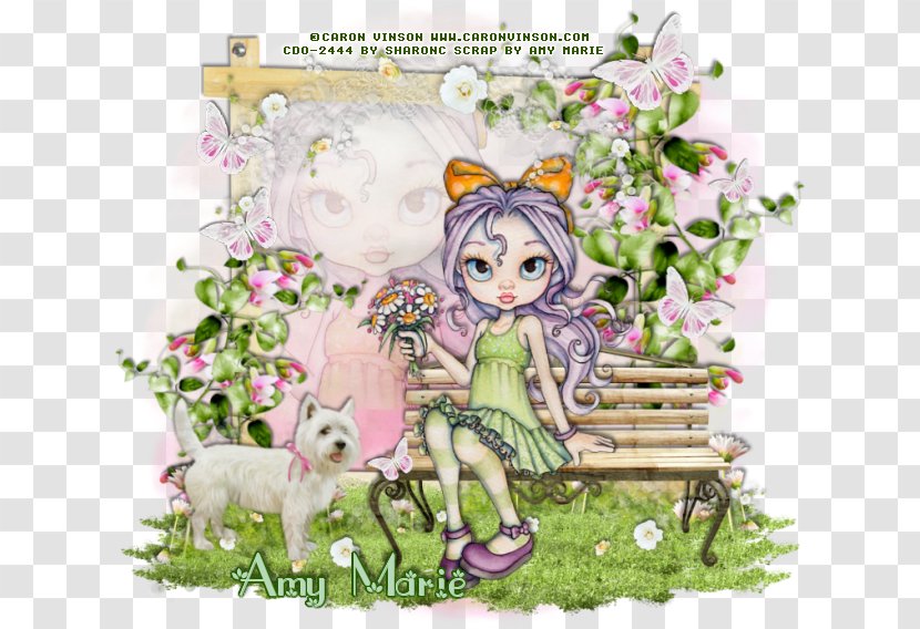 Fairy Cartoon Easter Flowering Plant - Animal - Sweet Pea Transparent PNG