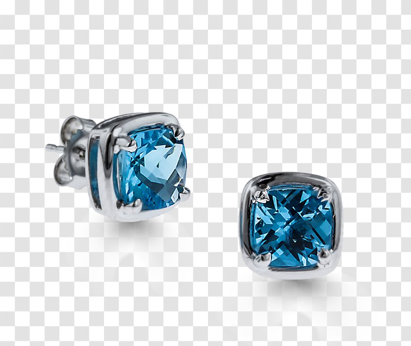 Sapphire Earring Body Jewellery Silver - Jewelry - Blue Topaz Earrings Transparent PNG