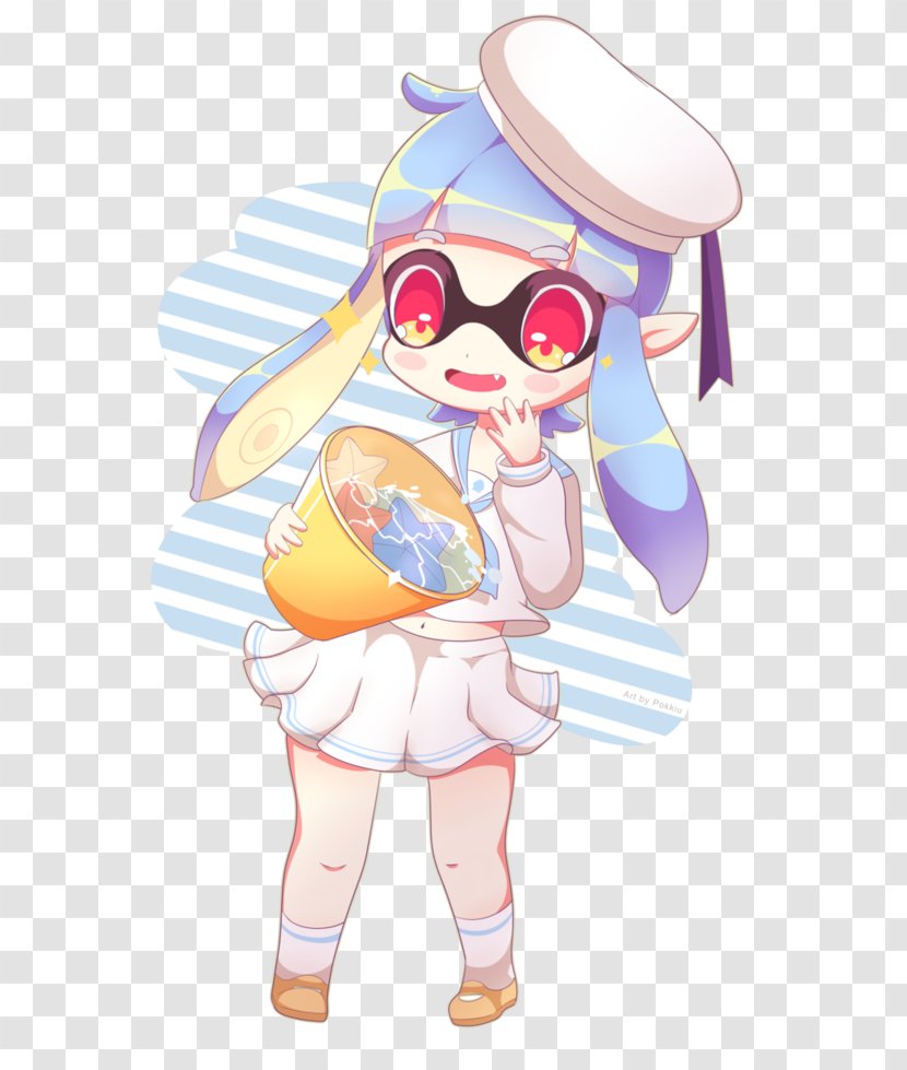 DeviantArt Artist - Silhouette - Splatoon 2 Ink Brush Transparent PNG