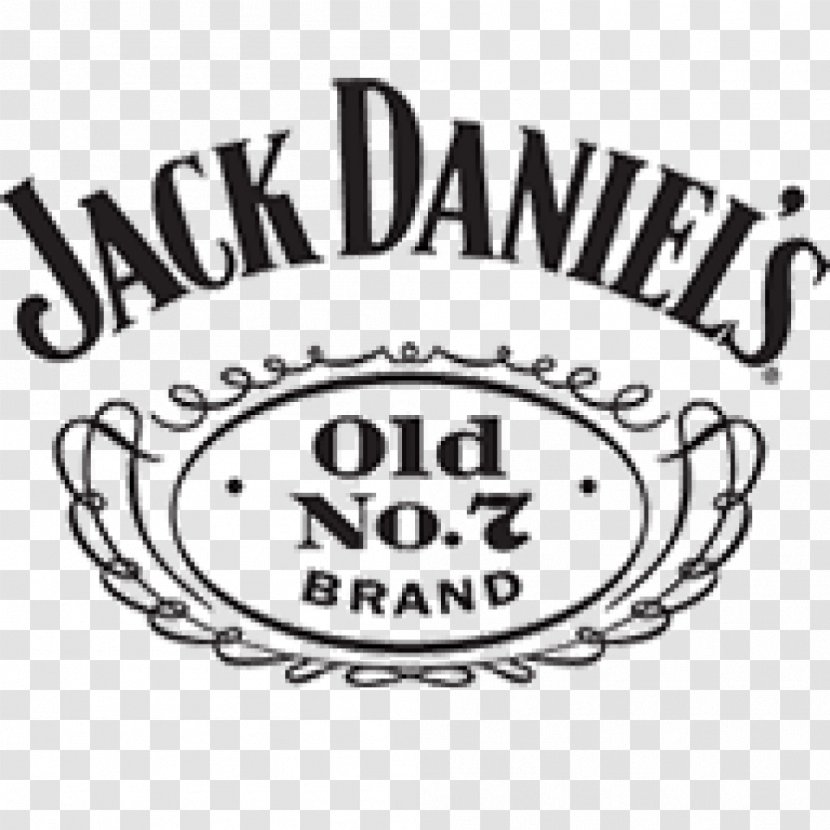 Jack Daniel's Old No.7 Logo Brand Label - Hennesy Transparent PNG