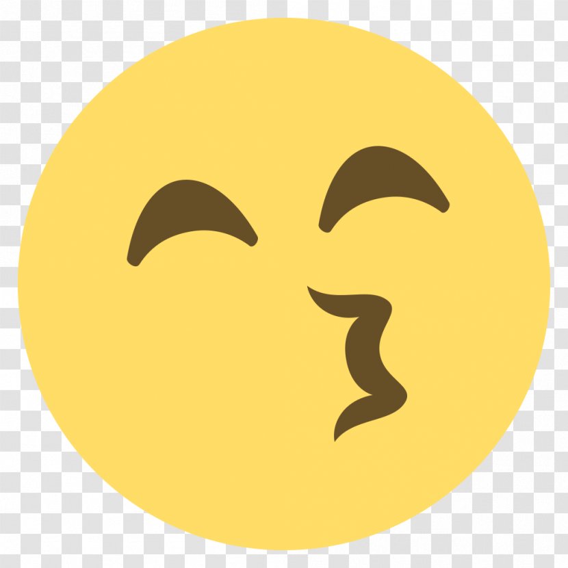 Emoji Smile Kiss Facepalm - Wink Transparent PNG