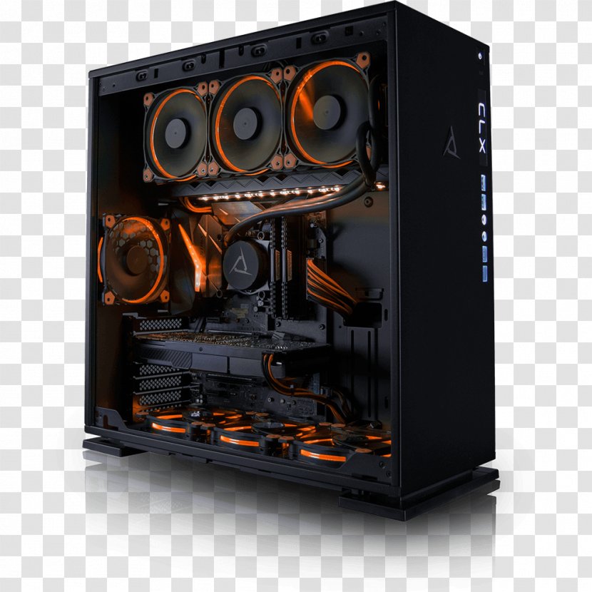 Computer Cases & Housings Kaby Lake System Cooling Parts Gaming Intel Core I7 - Desktop Computers - Vindicate Transparent PNG