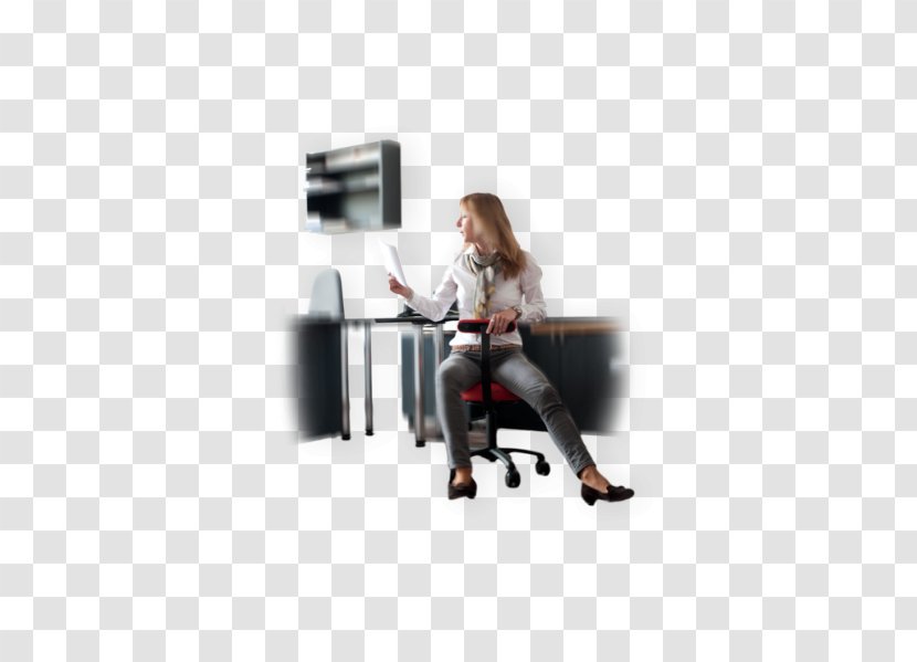 Desk Sitting Chair Pain In Spine - Furniture - Fit Rider Transparent PNG