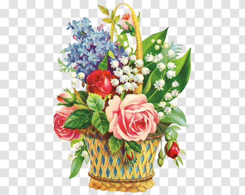 Floral Design Flower Bouquet Rose Food Gift Baskets - Glitter Transparent PNG