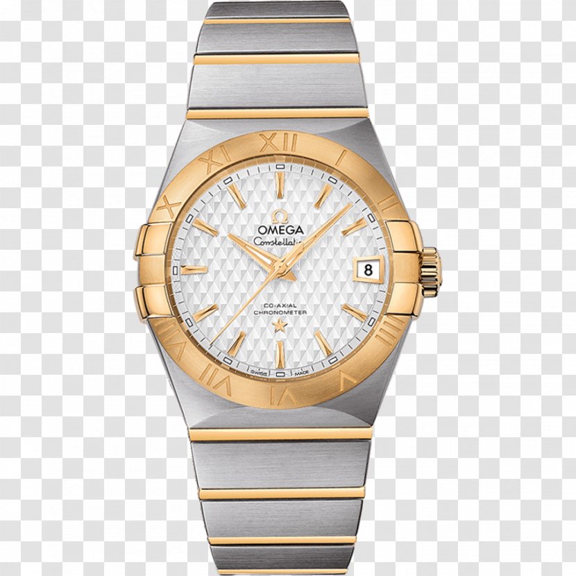 Omega SA Constellation Chronometer Watch Coaxial Escapement - Cartoon Transparent PNG