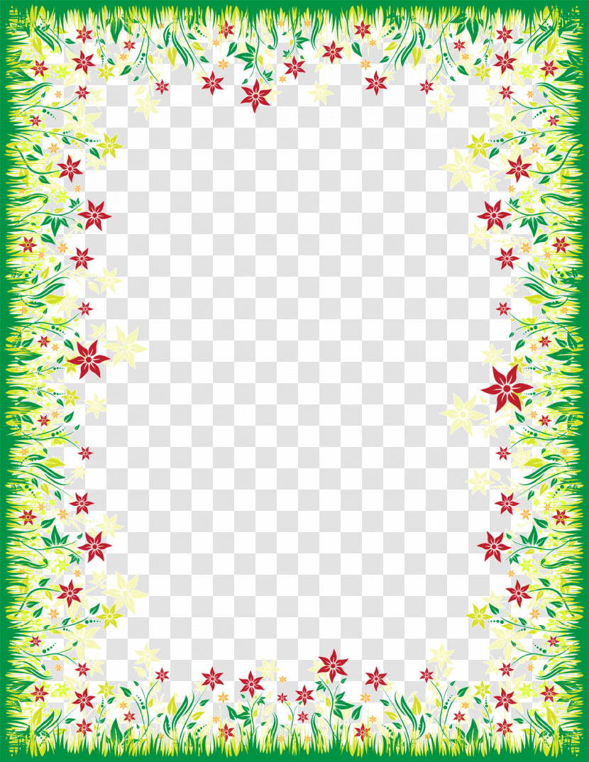 Flower Rectangular Frame Floral Rectangular Frame Rectangular Frame Transparent PNG