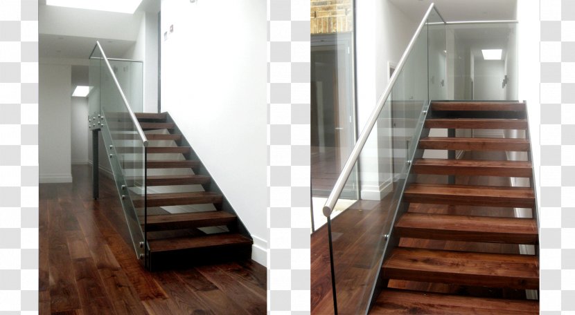 Stairs Floor Window Baluster Handrail - Hardwood Transparent PNG