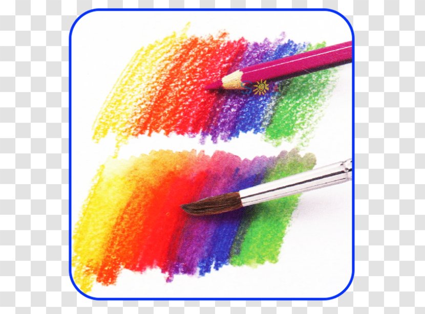 Colored Pencil Close-up Transparent PNG