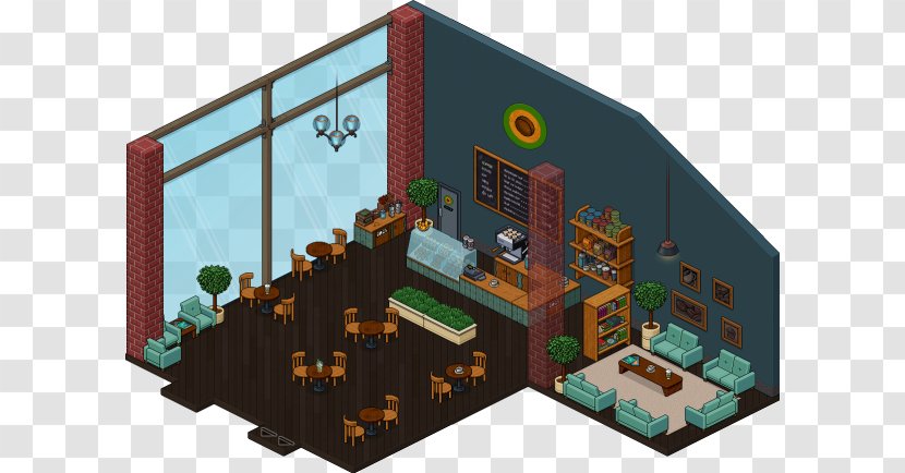 Habbo Cafe Coffee Fansite YouTube - Games Transparent PNG