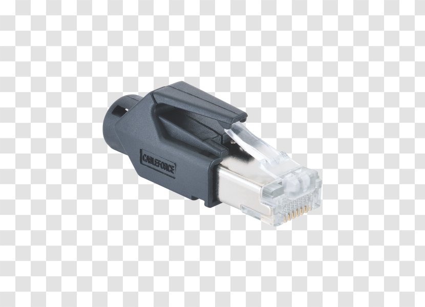RJ-45 Electrical Connector Modular Network Cables Electronics - Twisted Pair - Ethernet Transparent PNG