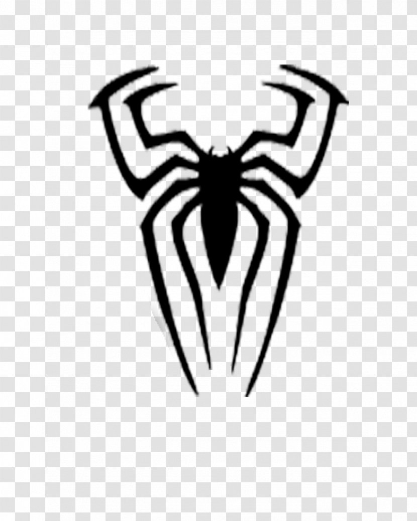 Spider-Man Stencil Drawing Schablone - Watercolor - Spider-man Transparent PNG