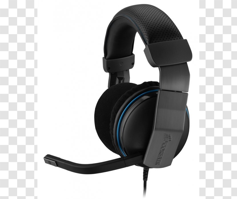 Laptop 7.1 Surround Sound Corsair Components CORSAIR Vengeance 1500 Dolby USB Gaming Headset - Usb - Gold Wire Edge Transparent PNG