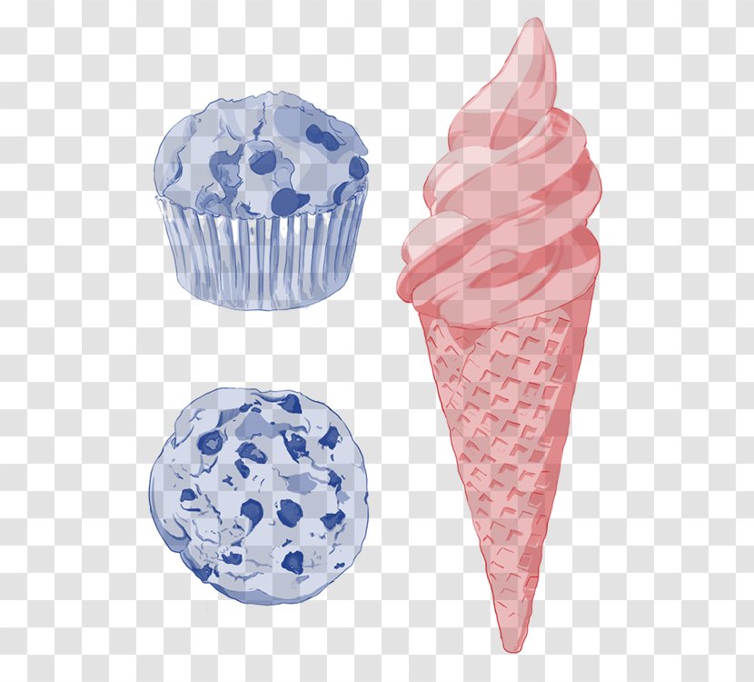 Ice Cream Cones Product Design Flavor - Cafeteria Menu Transparent PNG