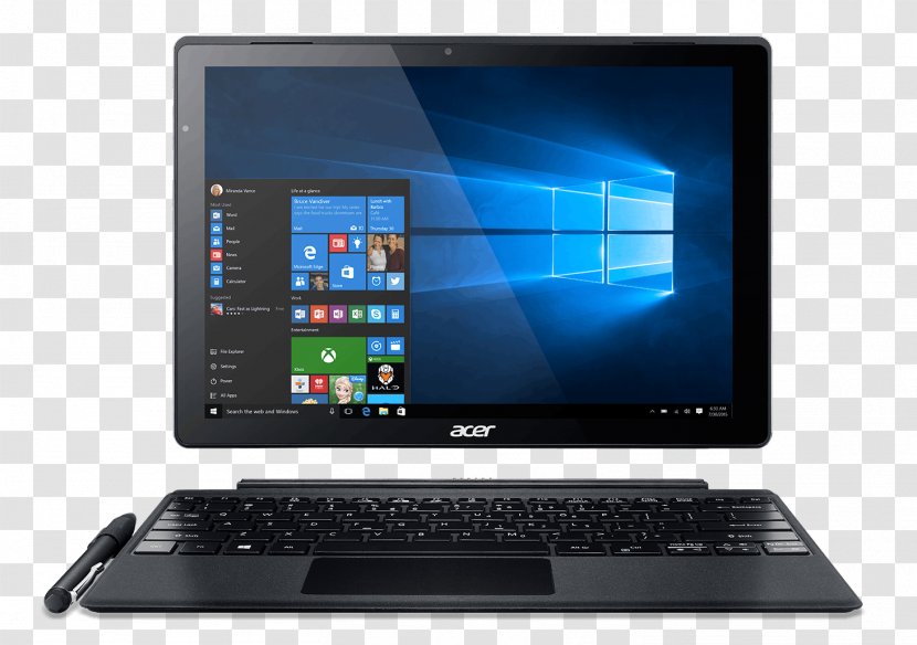 Laptop Acer Switch Alpha 12 2-in-1 PC Aspire - Personal Computer Transparent PNG