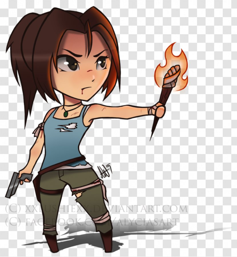 Tomb Raider II Lara Croft Go Rise Of The - Silhouette - Paintball Transparent PNG