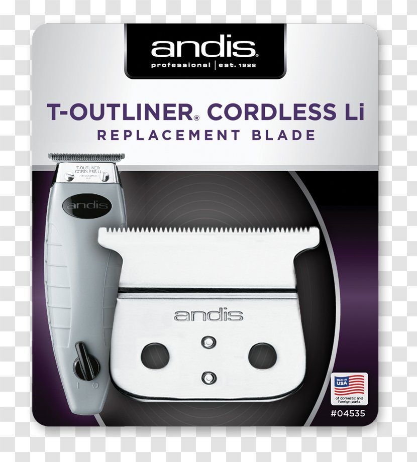 Hair Clipper Andis T-Outliner GTO Trimmer Wahl - Gtx Toutliner Tm20 - Combs Transparent PNG
