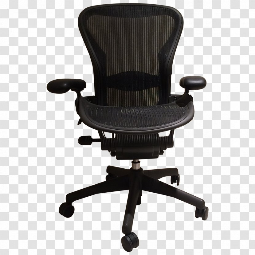 Aeron Chair Herman Miller Office & Desk Chairs Furniture Transparent PNG