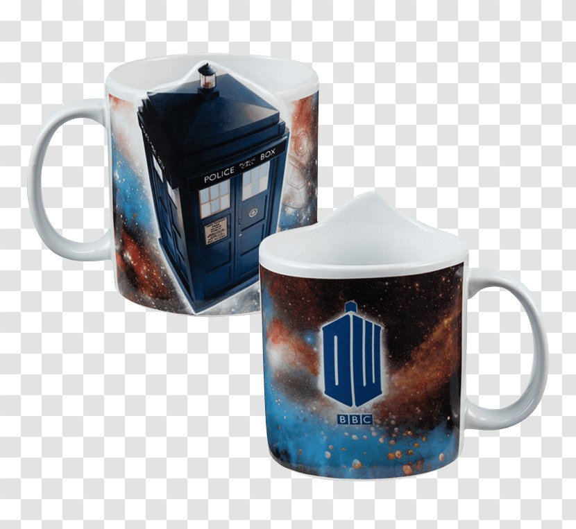 Doctor Coffee Cup TARDIS Mug Ceramic Transparent PNG