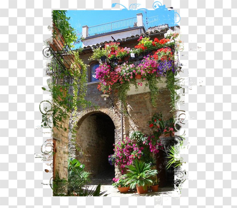 Floral Design Landscape Spello Kiev Flower - Flora - Paisaje Transparent PNG