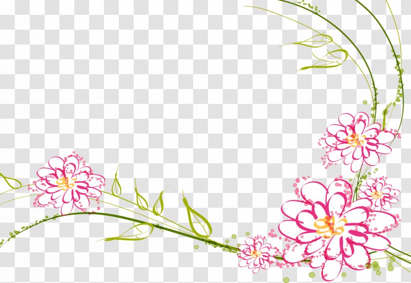Flower Yellow Clip Art - Lace Boarder Transparent PNG