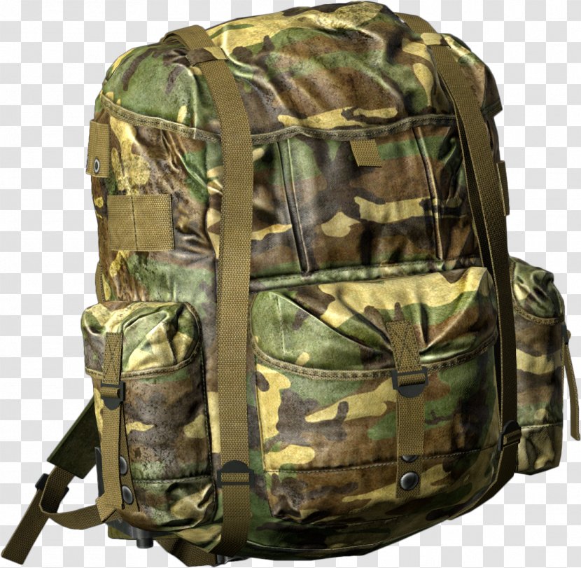 Backpack DayZ All-purpose Lightweight Individual Carrying Equipment Survival Game Military - Pocket Transparent PNG