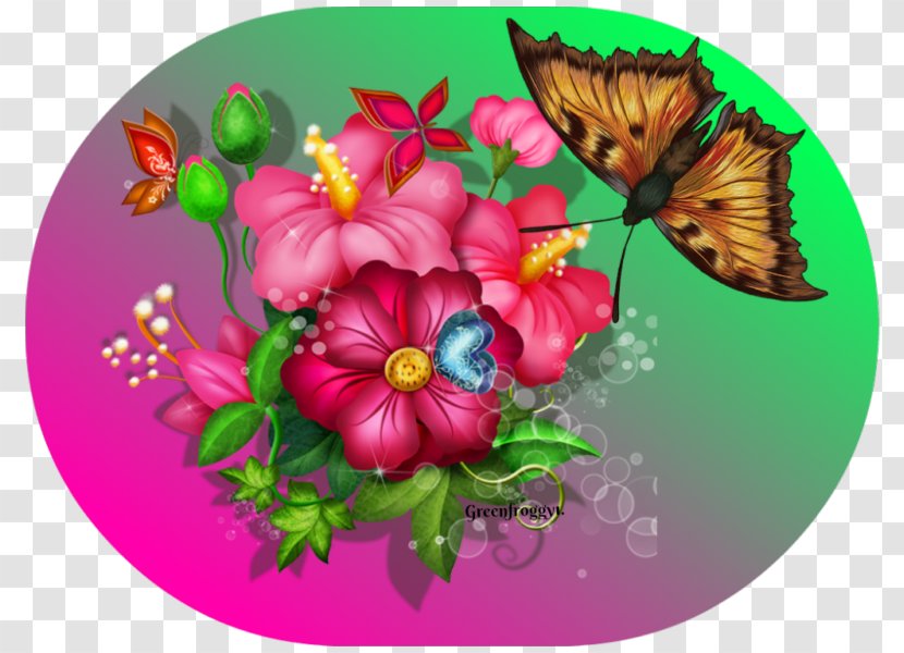 Floral Design Petal Flower - Butterfly Transparent PNG