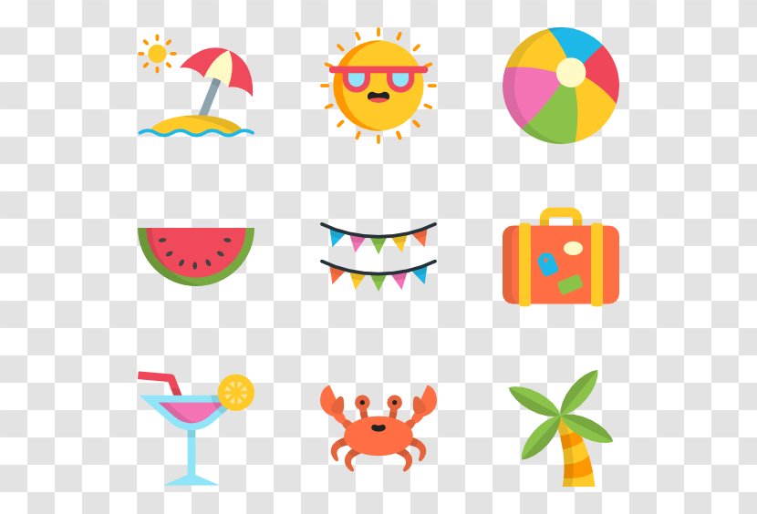 Summer Desktop Wallpaper Clip Art - Vacation - Watercolor Transparent PNG