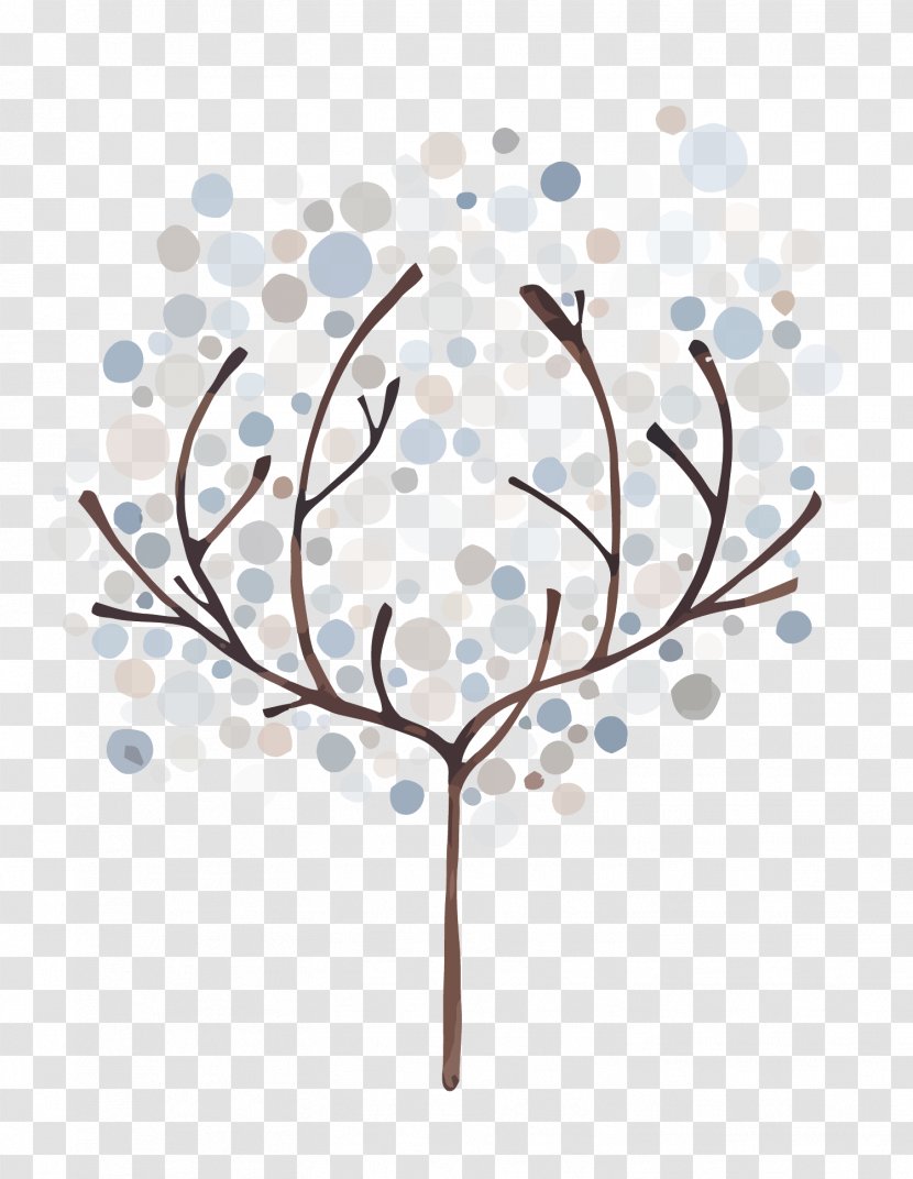 Paper Visual Arts Watercolor Painting - Vector Wave Point Tree Transparent PNG