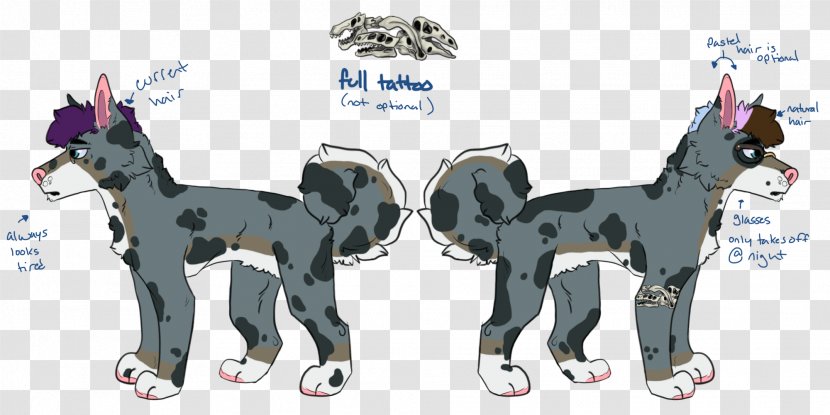 Dog Breed Great Dane Horse Pack Animal Character - Fiction Transparent PNG