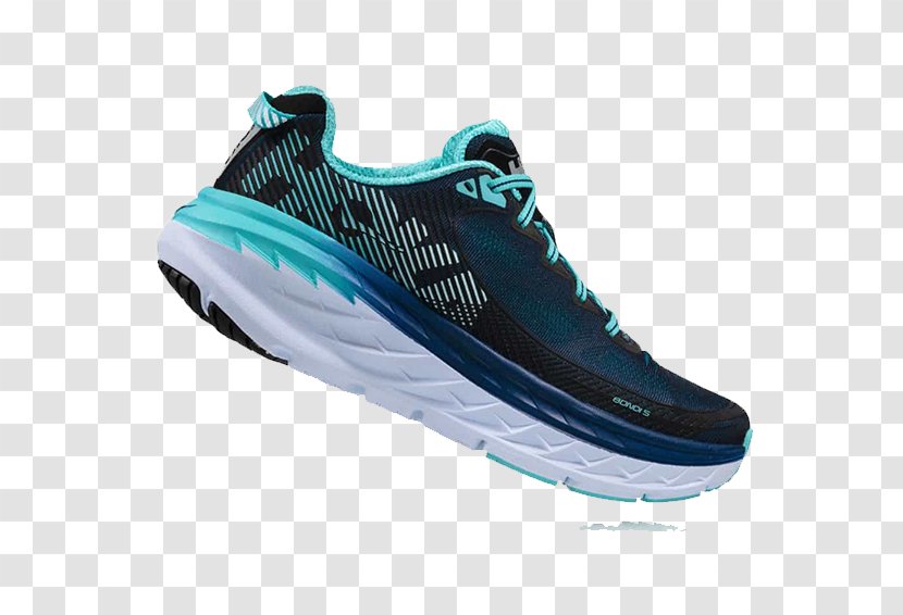 Hoka Bondi 5 Sports Shoes One Women's Running HOKA ONE - Athletic Shoe - Nike Transparent PNG
